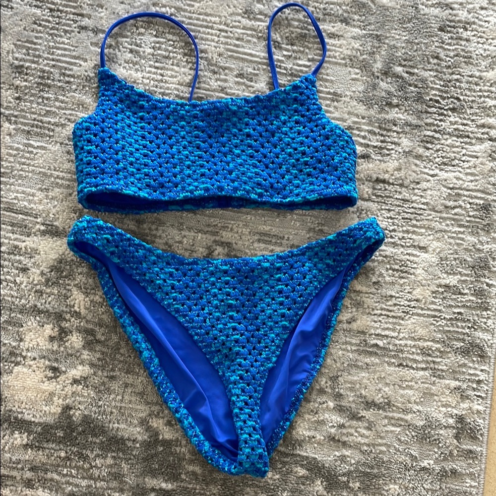Blue Triangl Bikini-MICA